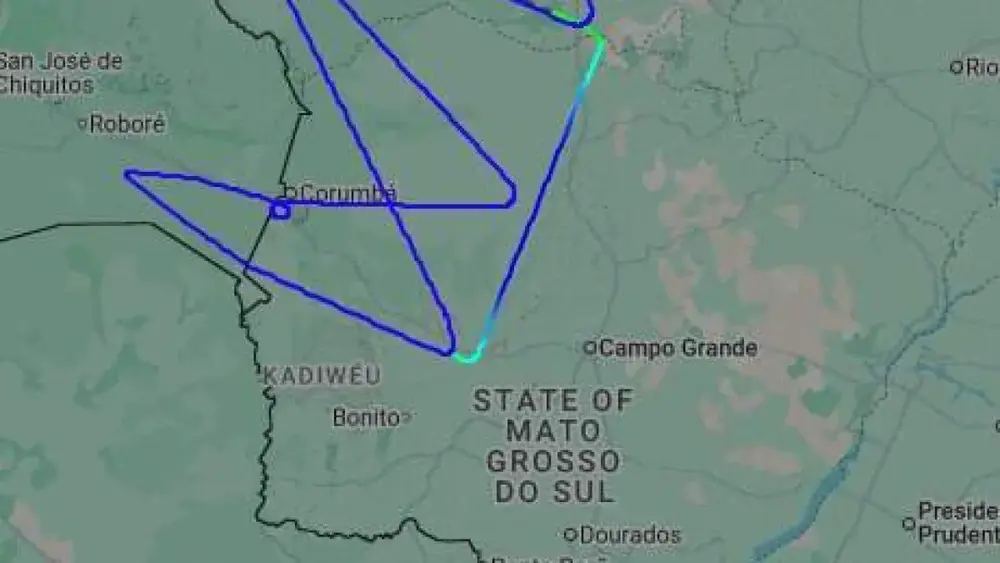 Avião alemão sobrevoa Pantanal para medir gases do efeito estufa