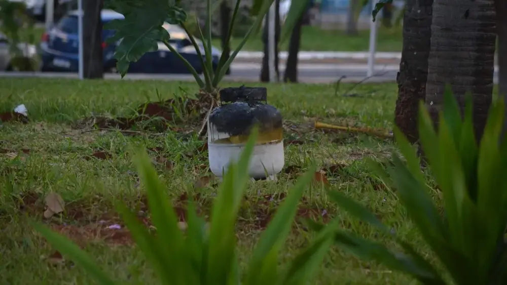 Botijão pega fogo antes do Arraial de Santo Antônio em Campo Grande