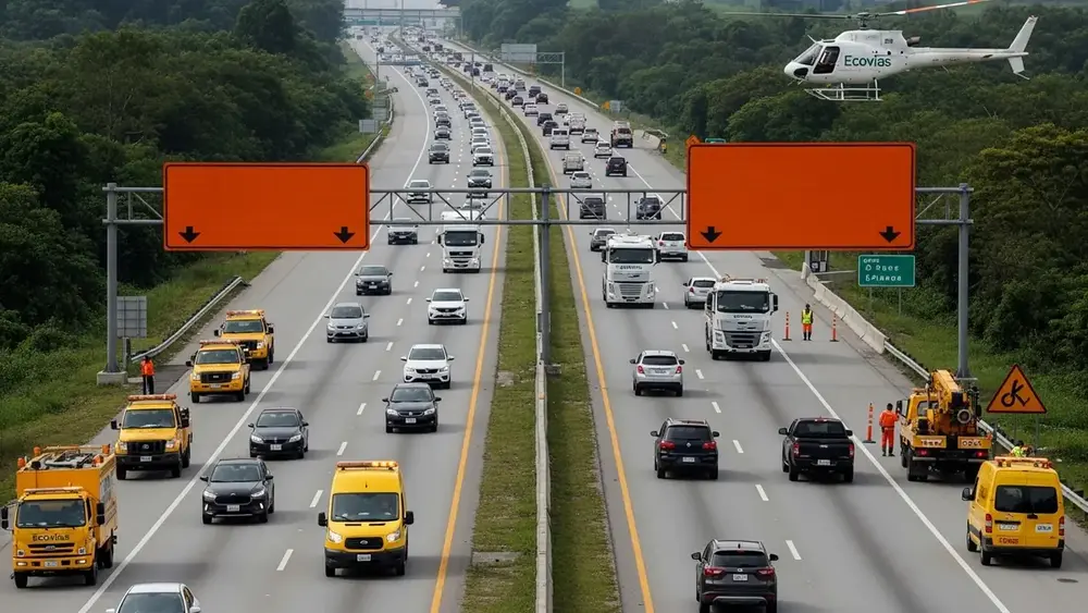 Ecovias reforça operação especial para 1,1 milhão de veículos