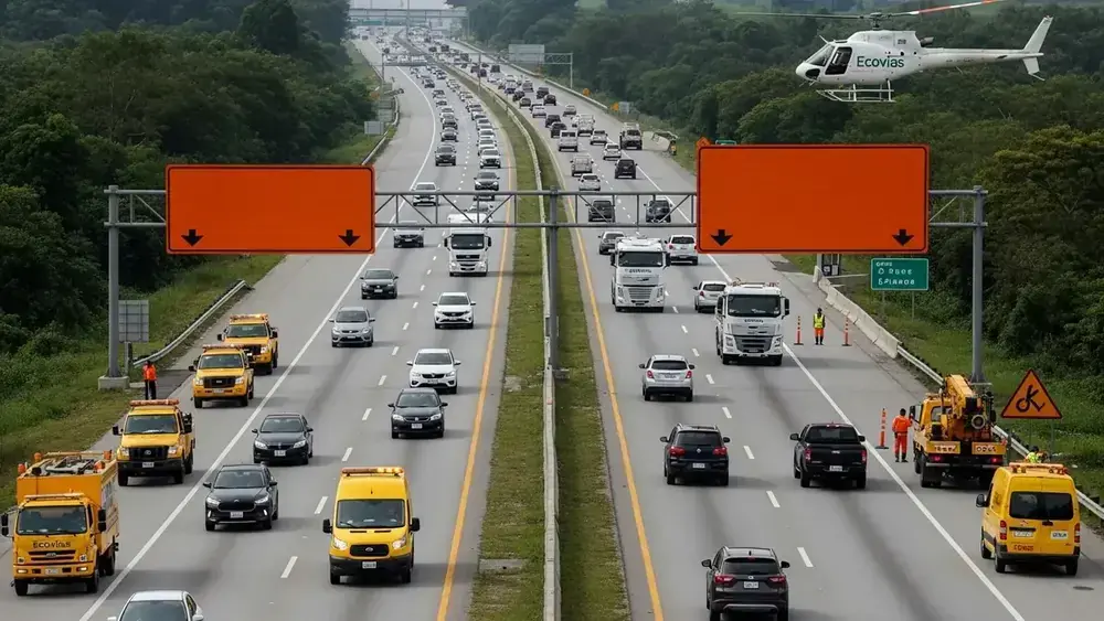 Ecovias reforça operação especial para 1,1 milhão de veículos