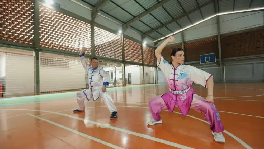Kung-fu une pais e filhas em tradição familiar