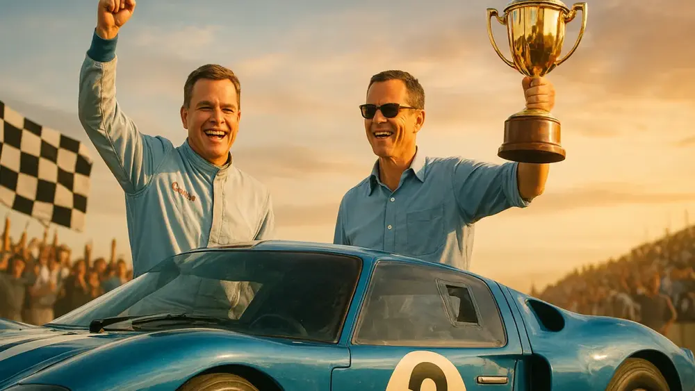 Le Mans 66 Matt Damon Carroll Shelby Ken Miles vitória