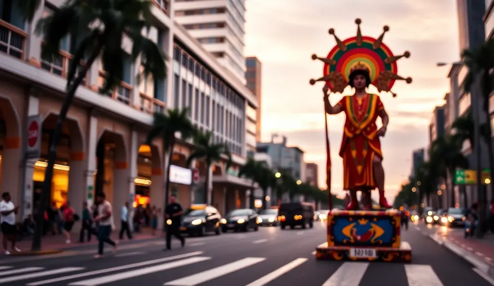 Léo Santana inaugura pré-Carnaval em Goiânia na Avenida 85