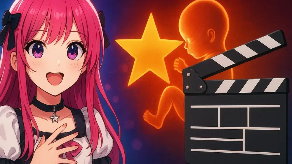 Oshi no Ko anime Doga Kobo idol reencarnação indústria entretenimento