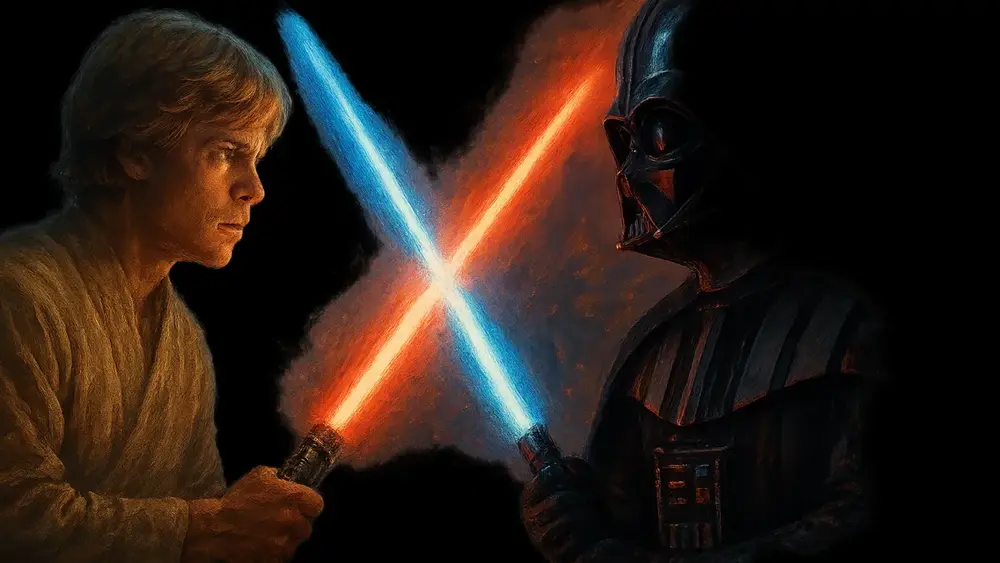 Star Wars: Luke Skywalker, Vader e o Poder Épico da Força!