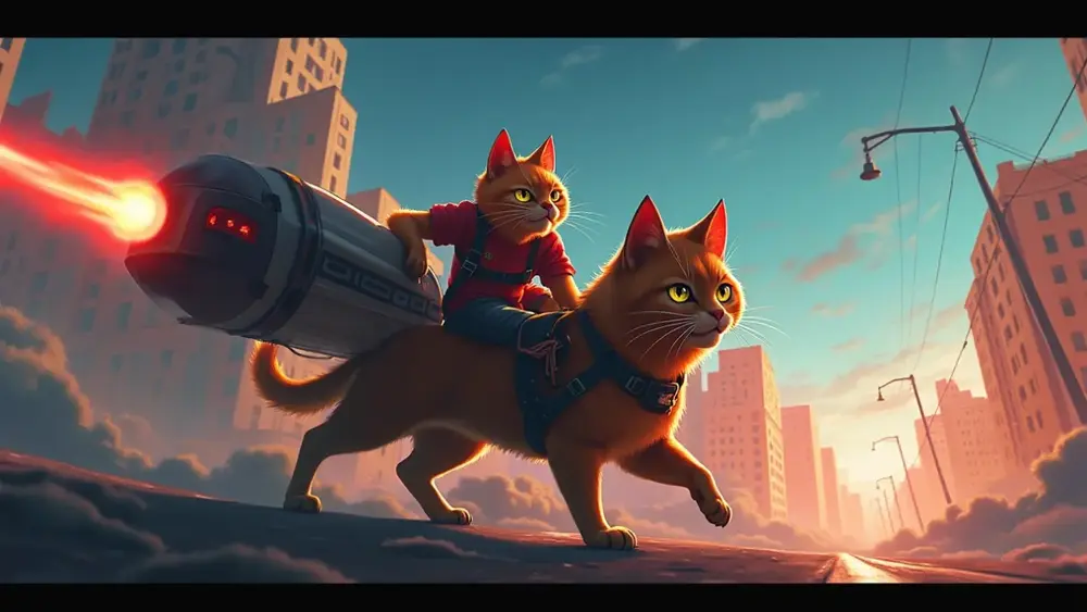 Swat Kats: Gatos pilotos e a ação eletrizante em MegaKat City