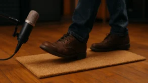 Como criam sons de passos no Foley?