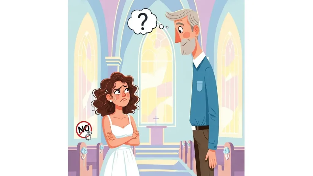 Pai eu não quero me casar