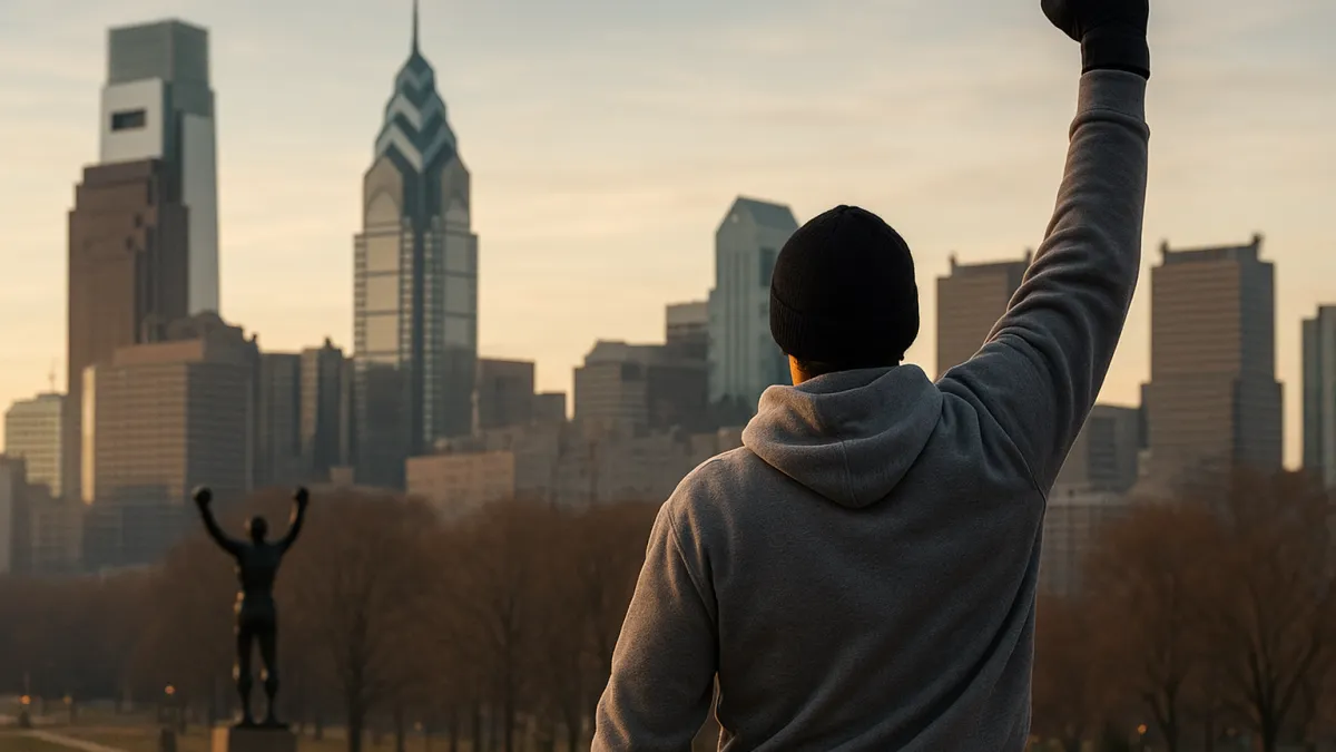 Por que Rocky Balboa foi filmado em Philly?