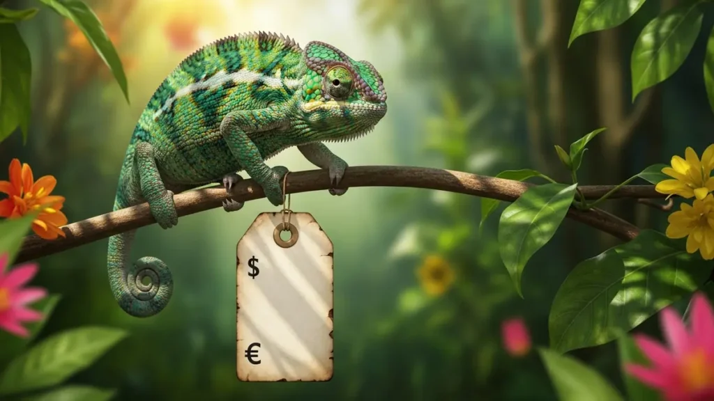 Preço do camaleão