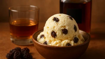Sorvete de passas ao rum tem álcool: saiba a verdade