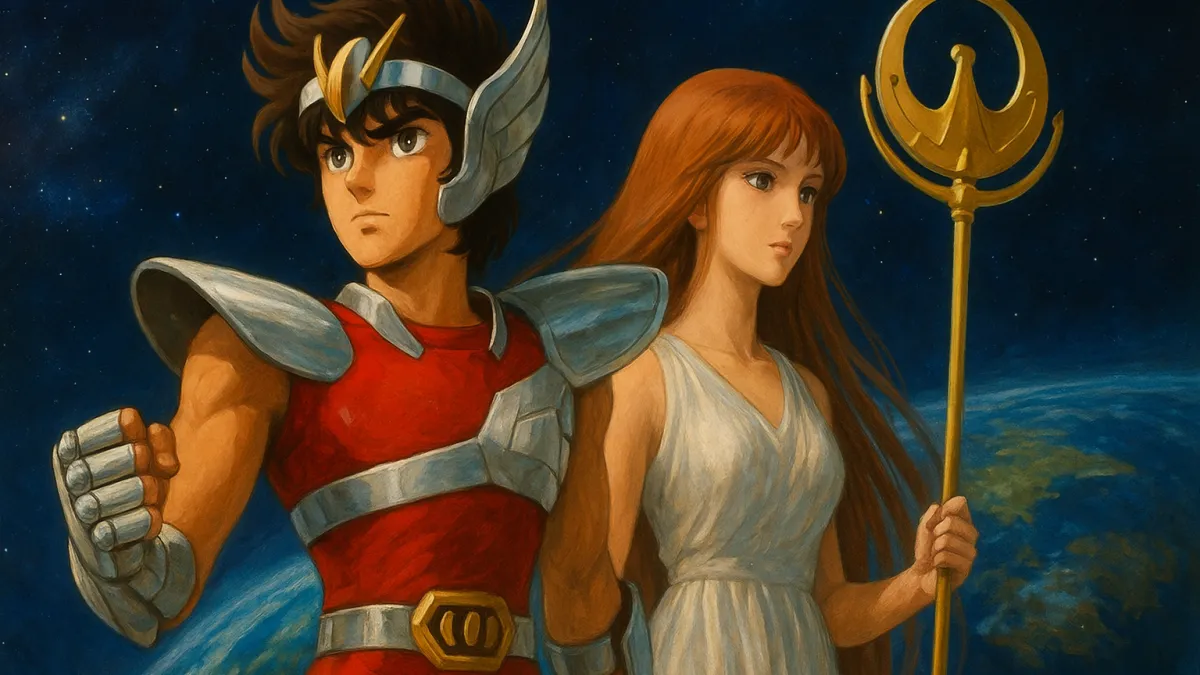 Cavaleiros do Zodíaco (1986): Seiya e Atena Salvarão o Mundo
