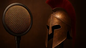 Como gravam diálogos de 300 Spartans sem eco?