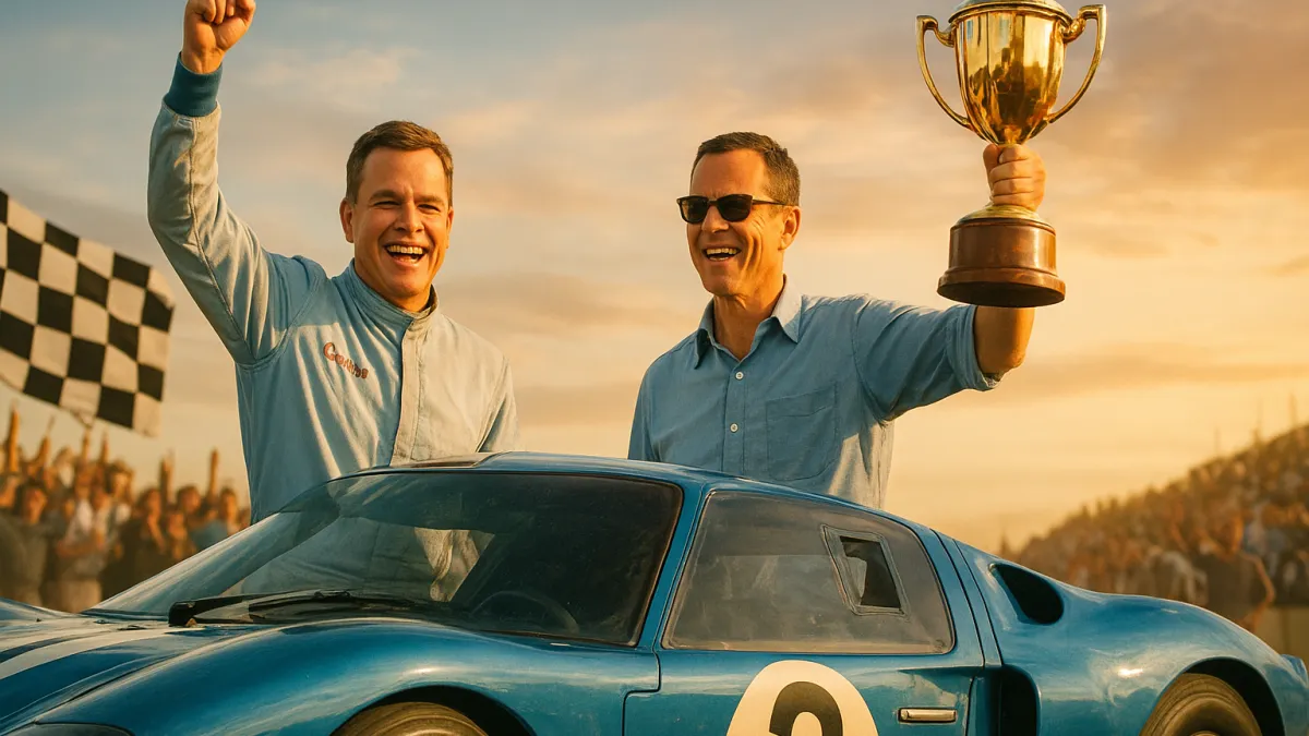 Le Mans 66 Matt Damon Carroll Shelby Ken Miles vitória