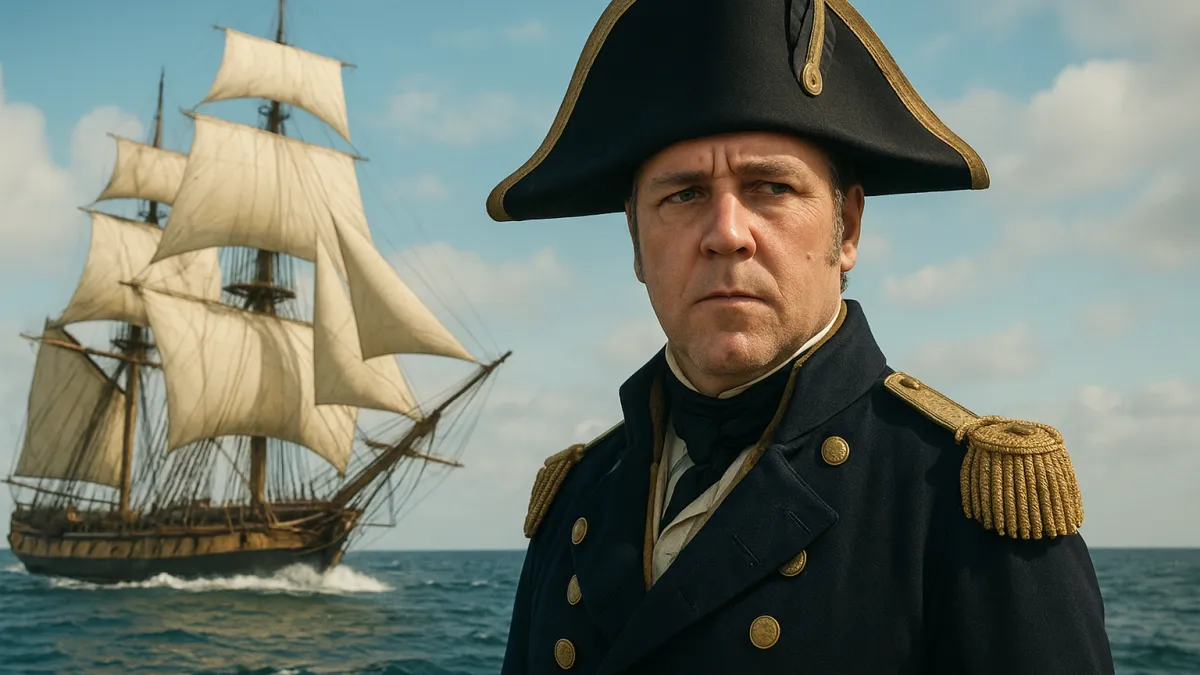 Mestre e Comandante Russell Crowe Peter Weir naval épico
