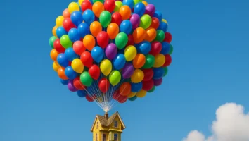 Up: Altas Aventuras, Carl, Ellie e a Emoção dos Balões da Pixar!