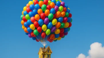 Up: Altas Aventuras, Carl, Ellie e a Emoção dos Balões da Pixar!
