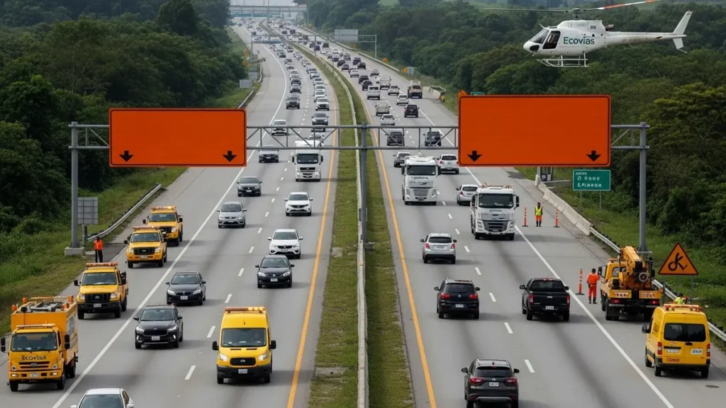 Ecovias reforça operação especial para 1,1 milhão de veículos