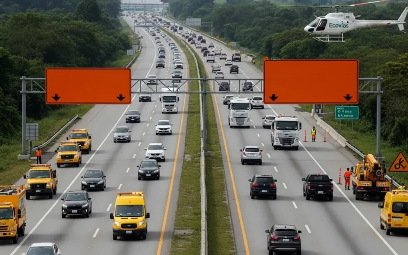 Ecovias reforça operação especial para 1,1 milhão de veículos