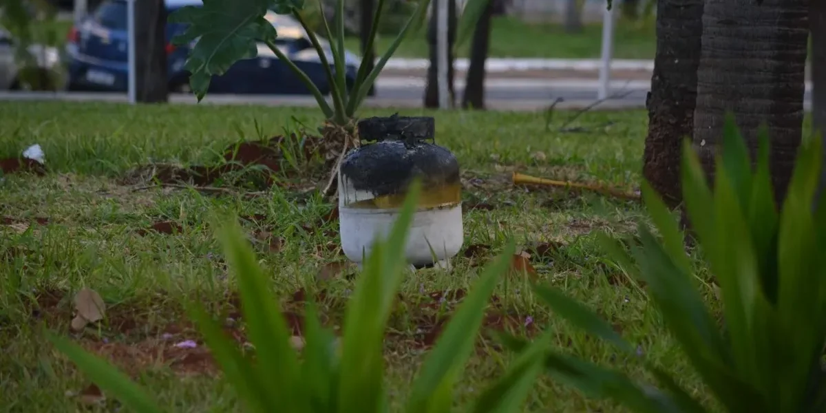 Botijão pega fogo antes do Arraial de Santo Antônio em Campo Grande